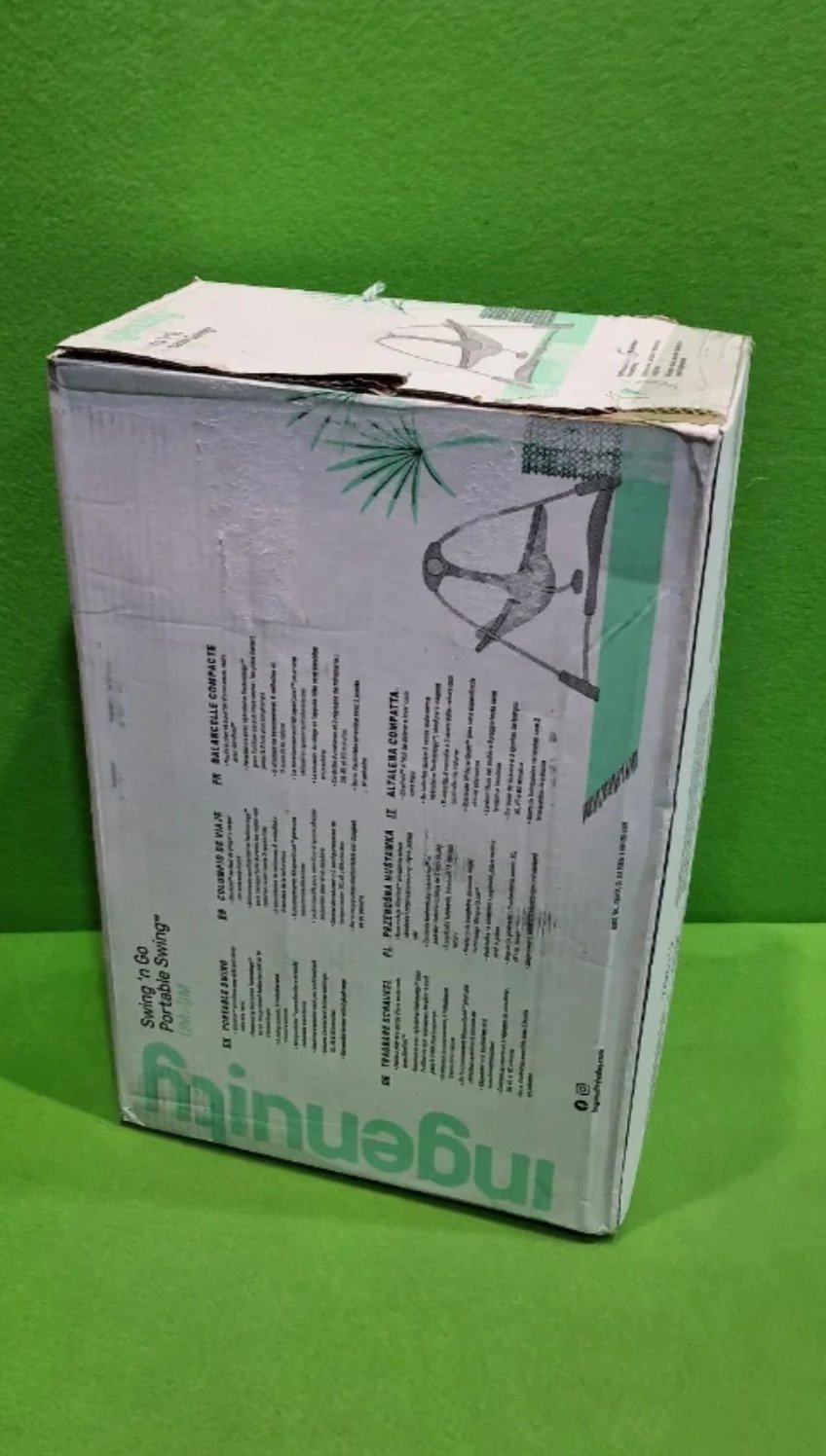 Ingenuity, Columpio Compacto Plegable Hugs & Hoots - Imagen 5