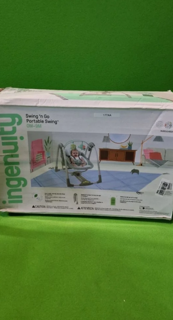 Ingenuity Columpio Compacto Plegable Hugs & Hoots - Imagen 8