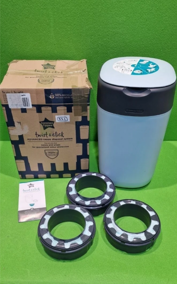 Tommee Tippee - Contenedor Para Pañales, 3 Recambios - Imagen 2