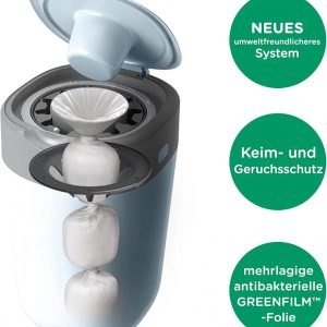 Contenedor Twist & Click Verde, 2 Recambios