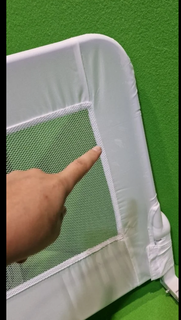 Asalvo 12661 - Barrera de Cama 2 en 1, Blanco - Imagen 6