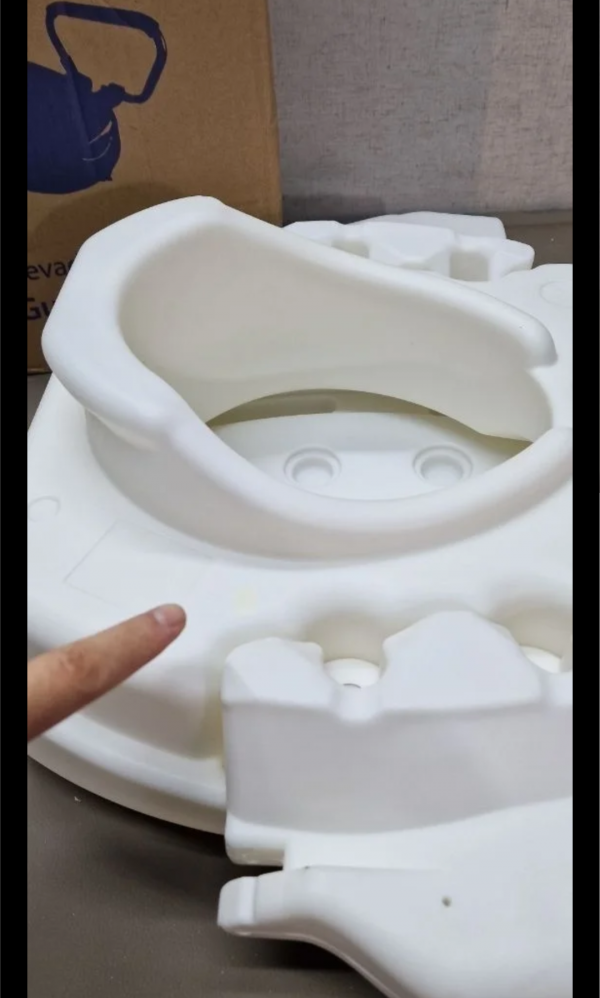 Mobiclinic, Elevador WC para adultos con reposabrazos, Guadiana - Imagen 7