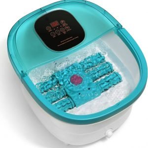 Masajeador de pies con 6 rodillos de masaje automáticos