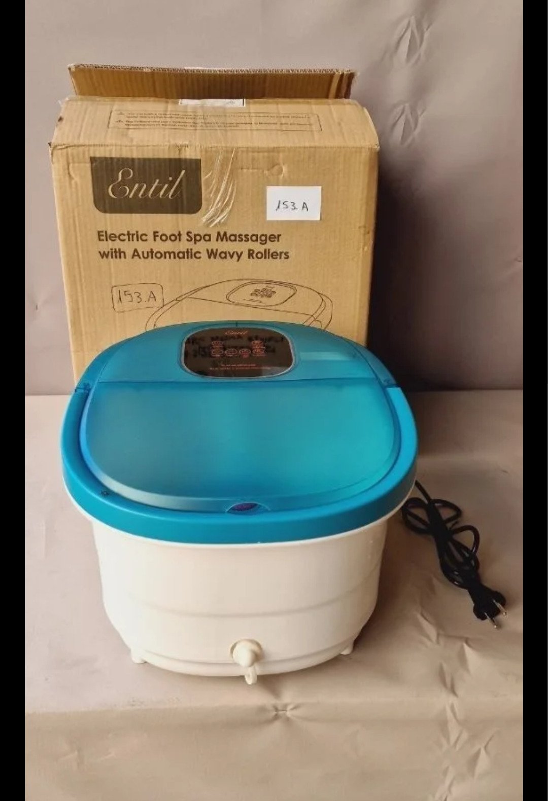 Masajeador de pies con función de calefacción, 6 rodillos - Imagen 3