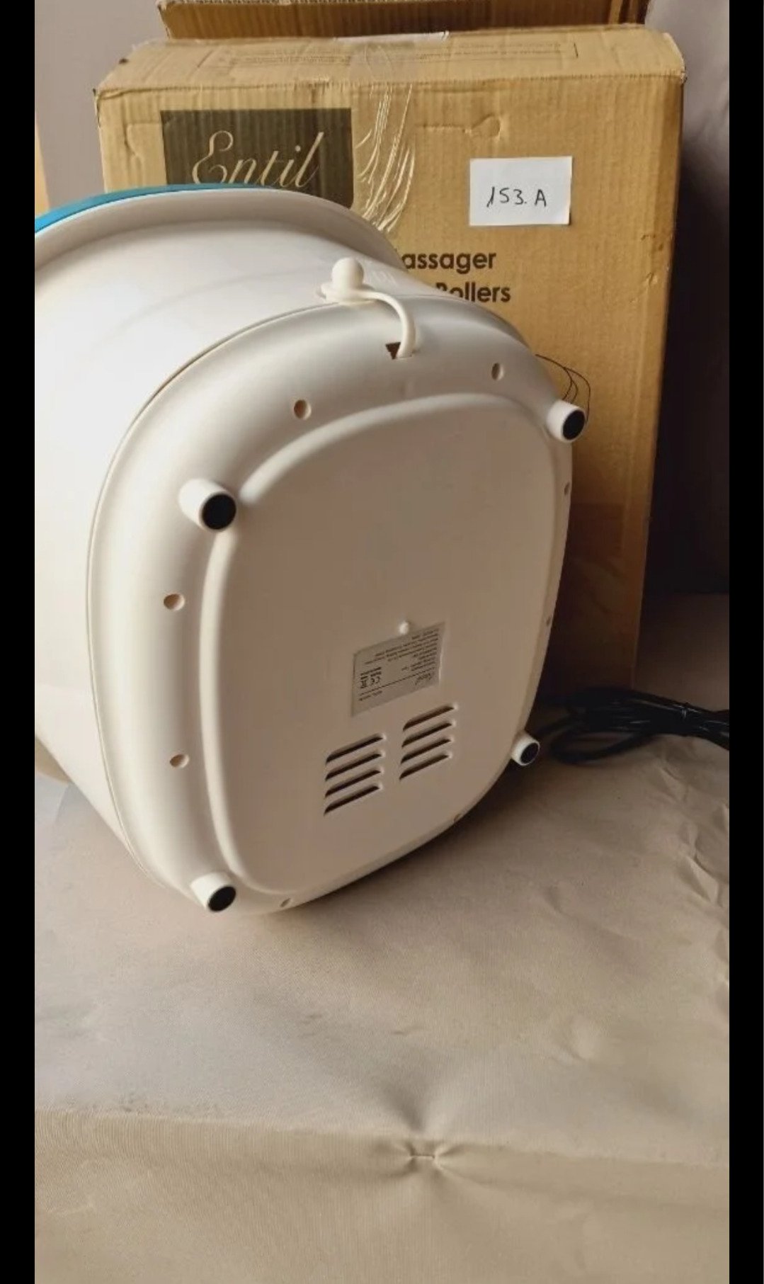 Masajeador de pies con función de calefacción, 6 rodillos - Imagen 8