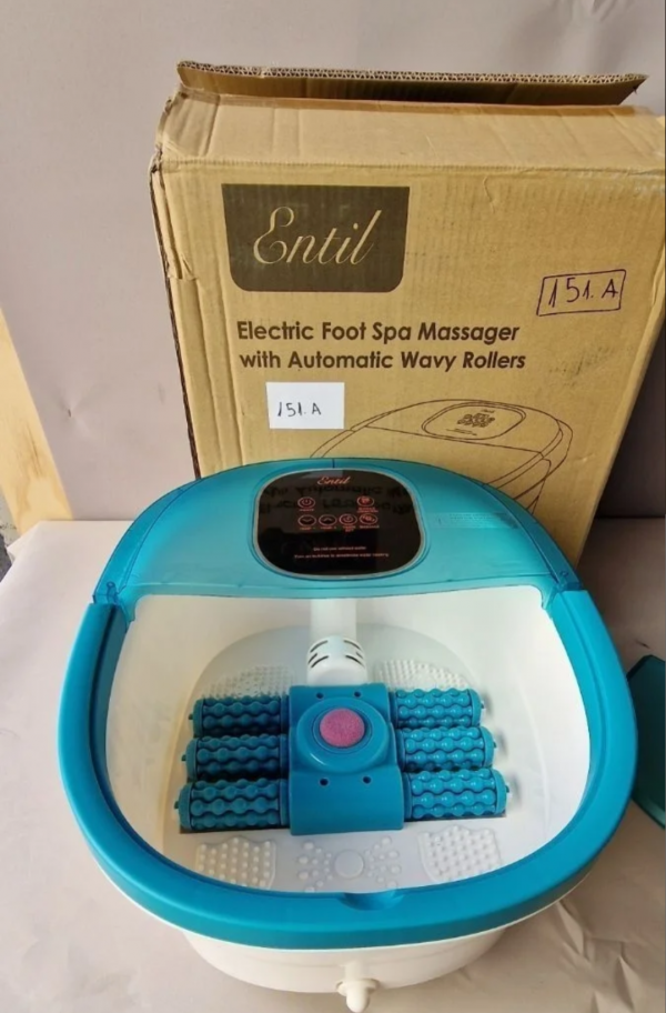 Masajeador de pies con 6 rodillos de masaje automáticos - Imagen 3