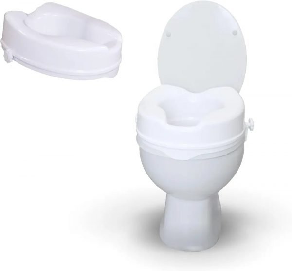 Mobiclinic®, Elevador WC para Adulto, Sin Tapa, 10 cm
