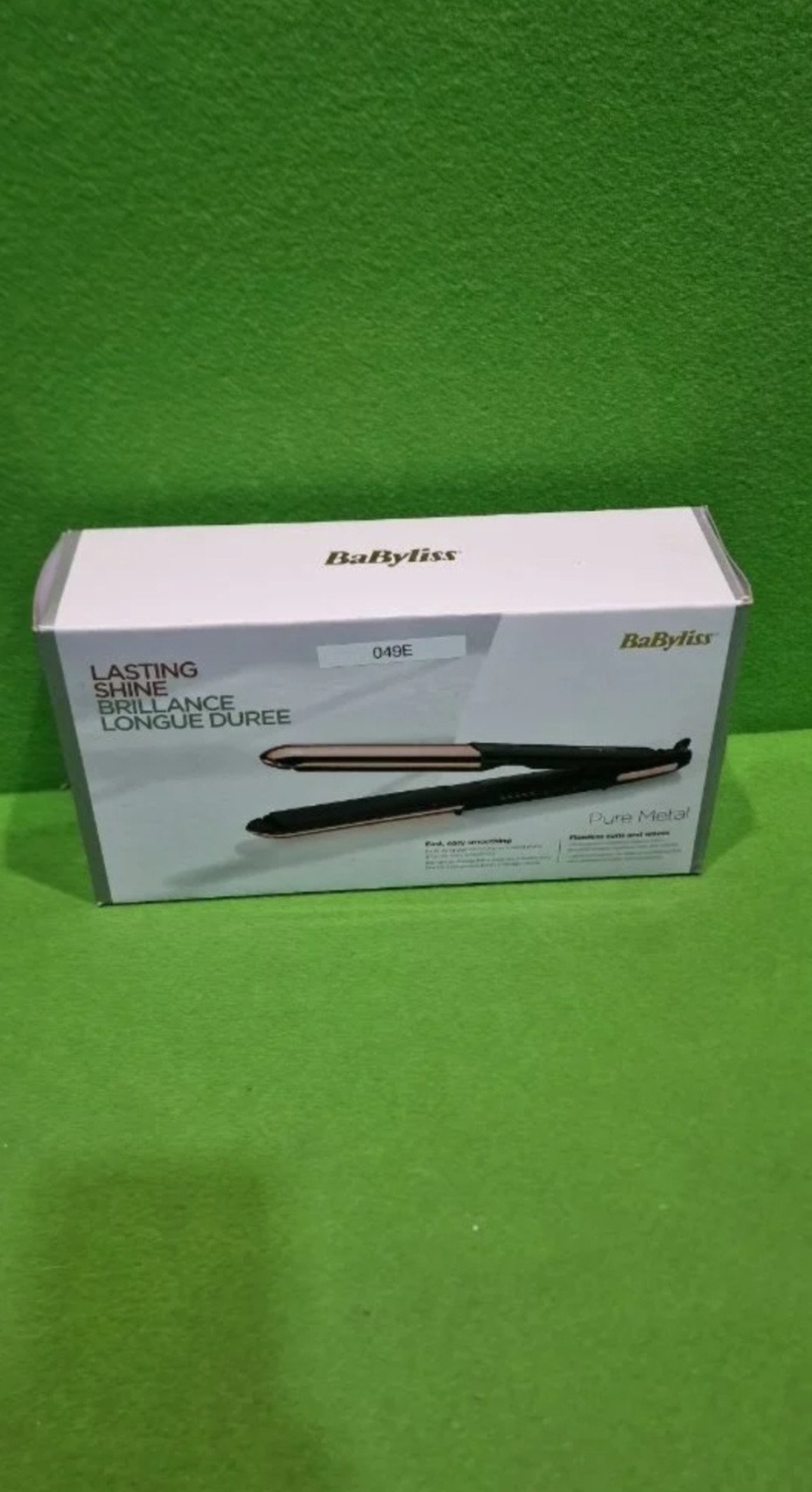 BaByliss ST481E Pure Metal Plancha de pelo profesional 2 en 1 - Imagen 7