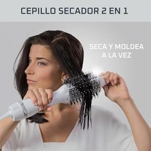 Rowenta Cepillo Volumizer - Cepillo de Aire ovalado movimiento giratorio automático