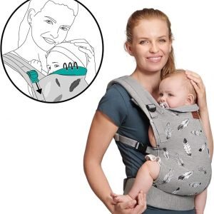  Kinderkraft Mochila Portabebé MILO, Canguro
