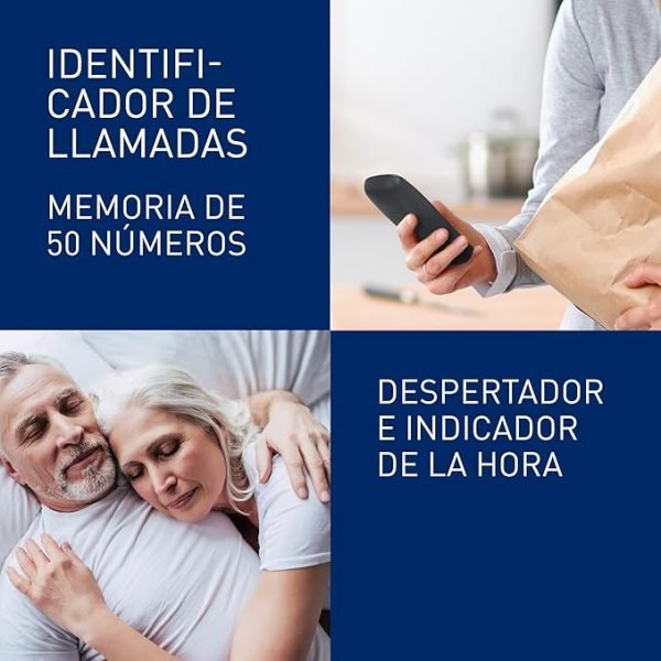Panasonic KX-TG1611SPH - Teléfono Fijo Inalámbrico
