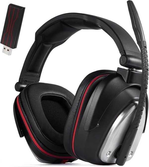 HUHD Auriculares Gaming inalámbricos