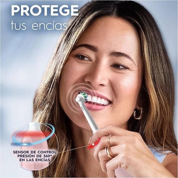 Oral-B Pro 3 3900N Cepillos de Dientes Eléctricos (Pack de 2)