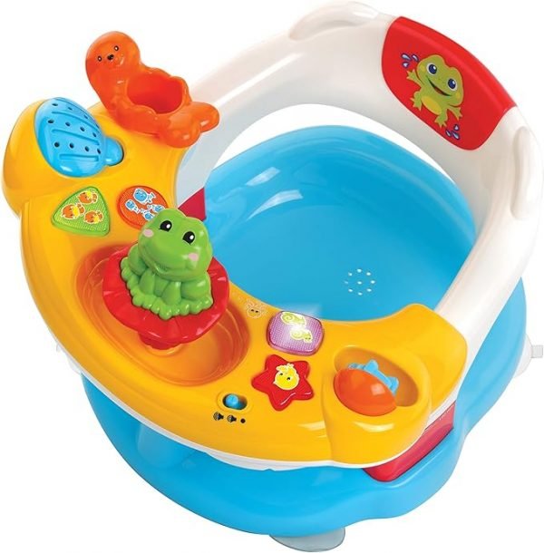 Vtech Aquasilla 2 en 1, silla de baño y panel de actividades
