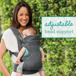  Portabebés Infantino Flip Advanced 4 en 1 con babero