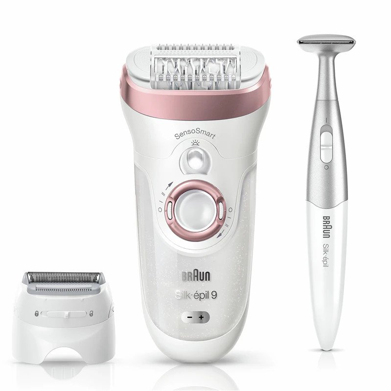 Braun Kit Silk-épil 9, Depiladora Eléctrica Mujer
