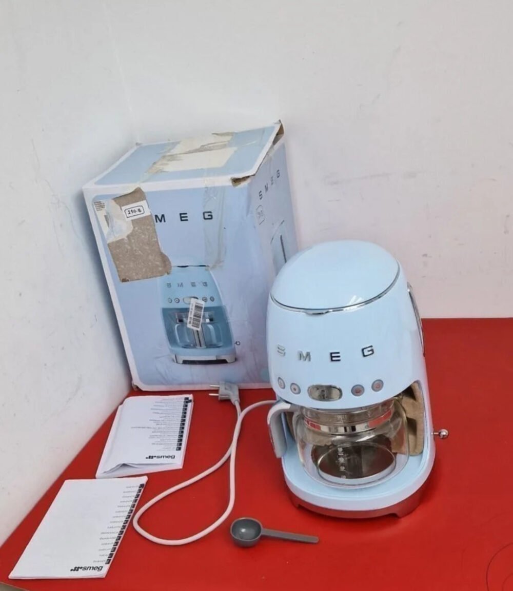 Cafetera de Goteo smeg - azul pastel