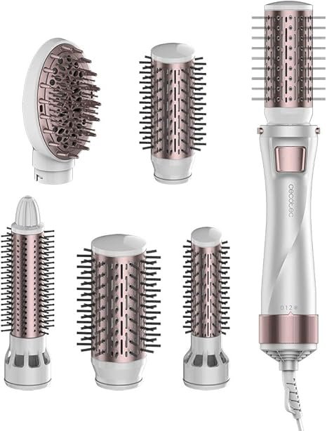 Cecotec Cepillo de Aire Bamba CeramicCare 5in1Gyro. 1000 W