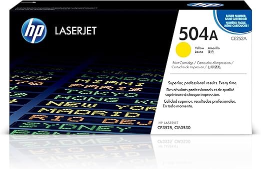 HP 504A CE252A Amarillo