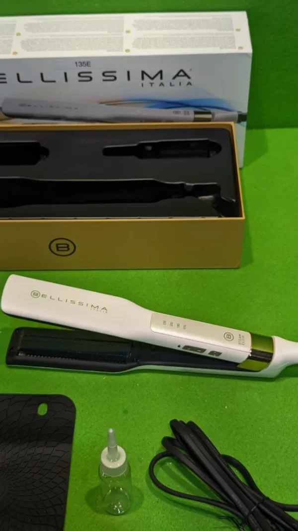 Bellissima Imetec Steam Elixir, plancha de vapor, cabello liso - Imagen 3