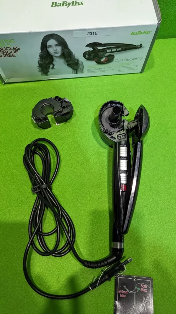 BaByliss C1300E Curl Secret Ionic 2, rizador automático - Imagen 3