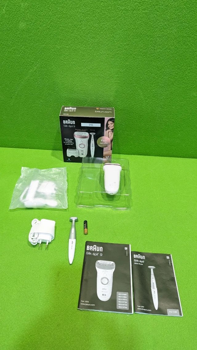 Braun Kit Silk-épil 9, Depiladora Eléctrica Mujer - Imagen 2