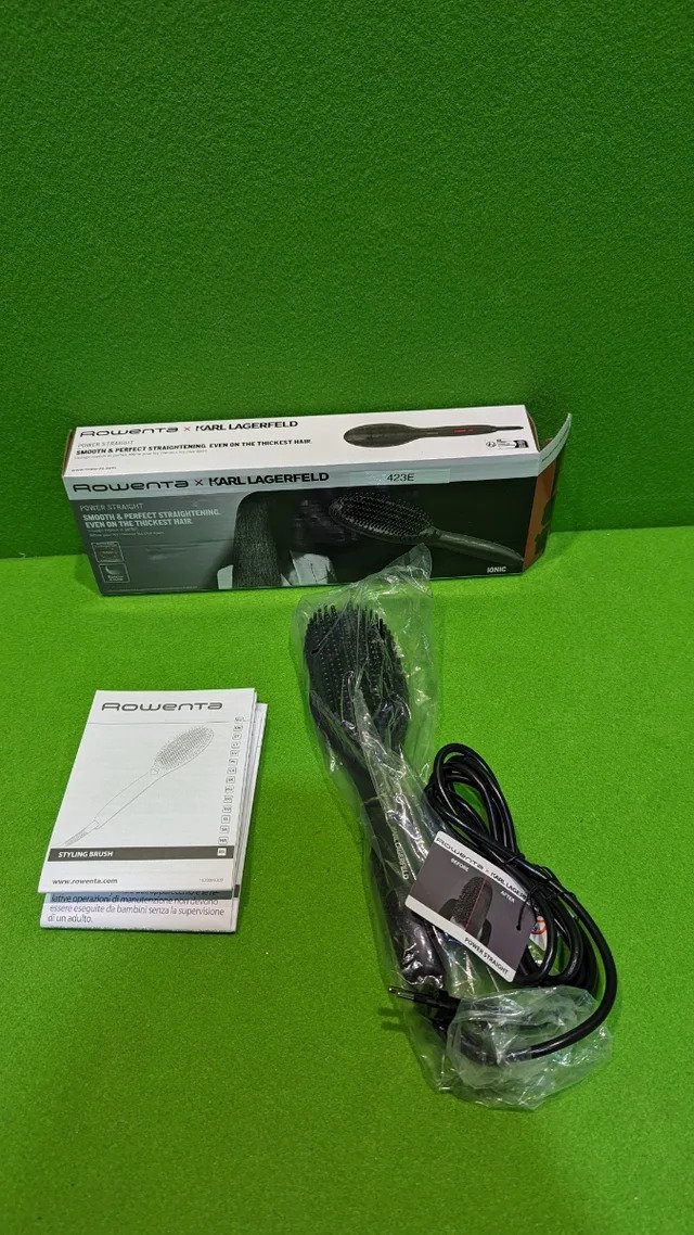 Rowenta Cepillo alisador pelo que calienta y alisa - Imagen 2