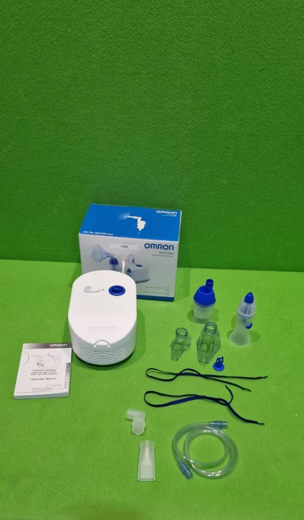 OMRON X102 Total Nebulizador para niños y adultos con lavado nasal 2 en 1 - Imagen 2