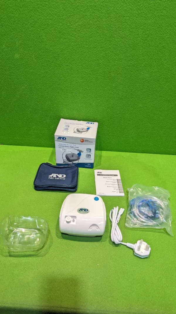 A&D Medical Máquina nebulizadora compacta UN-014 para niños y adultos - Imagen 2