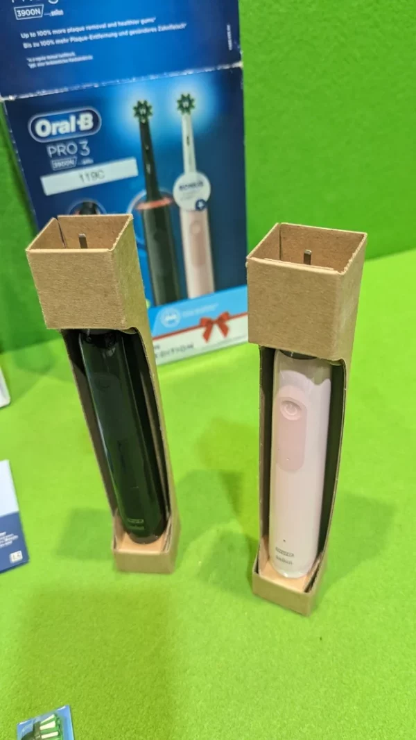 Oral-B Pro 3 3900N Cepillos de Dientes Eléctricos (Pack de 2) - Imagen 5