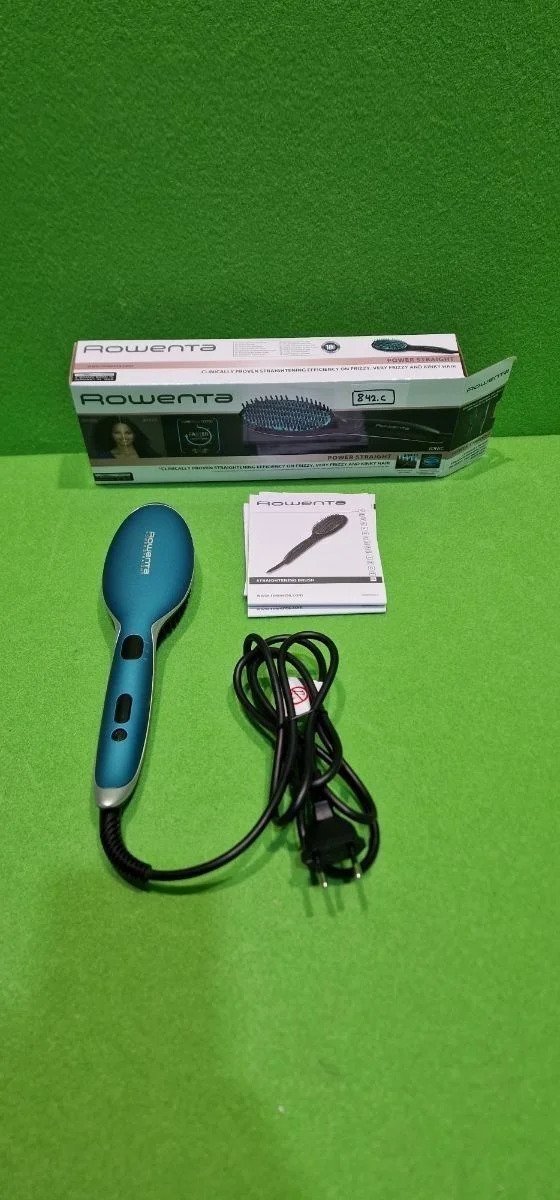Rowenta Cepillo alisador Power Straight CF5820F0 para cabello muy rizado - Imagen 2