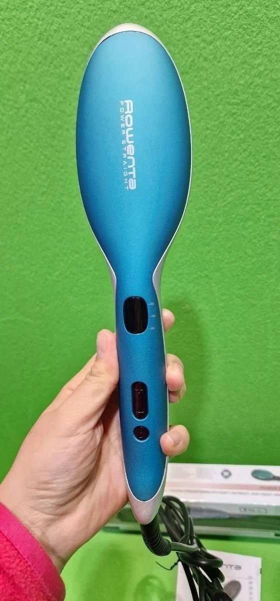 Rowenta Cepillo alisador Power Straight CF5820F0 para cabello muy rizado - Imagen 3