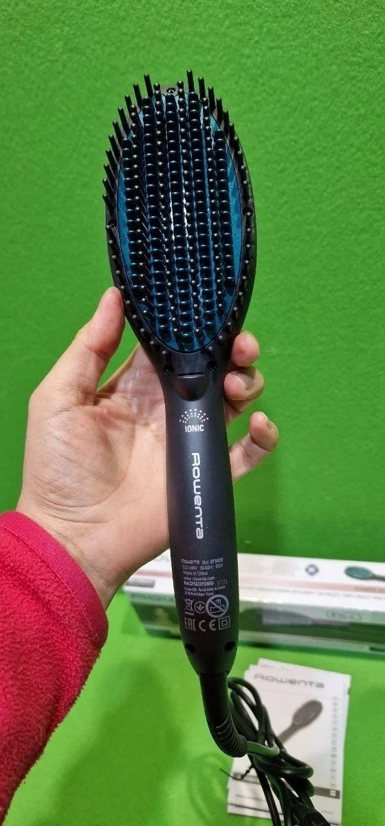 Rowenta Cepillo alisador Power Straight CF5820F0 para cabello muy rizado - Imagen 5