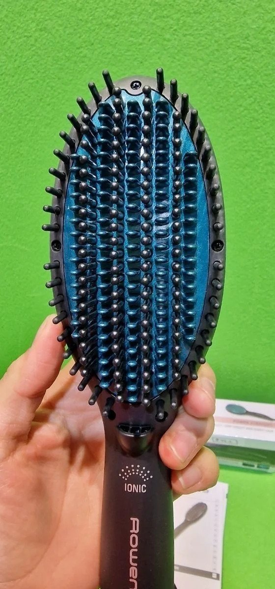 Rowenta Cepillo alisador Power Straight CF5820F0 para cabello muy rizado - Imagen 6