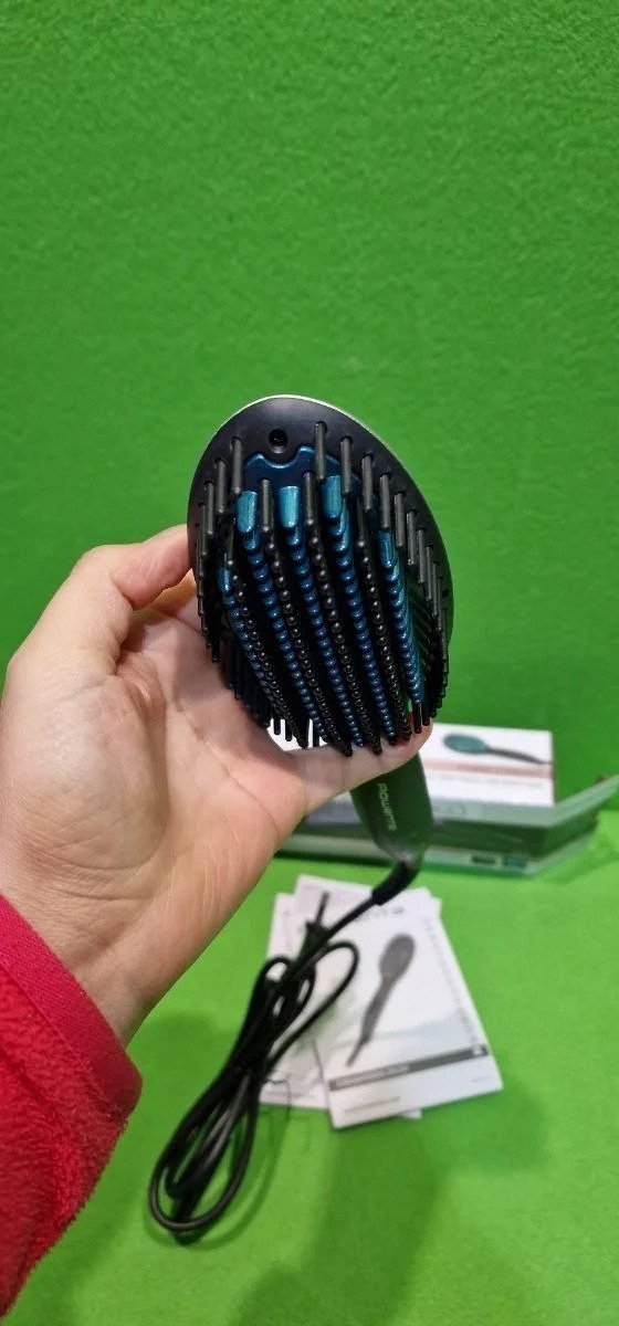 Rowenta Cepillo alisador Power Straight CF5820F0 para cabello muy rizado - Imagen 9