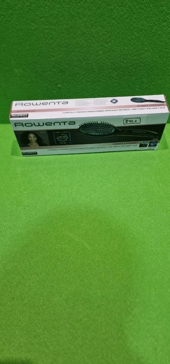 Rowenta Cepillo alisador Power Straight CF5820F0 para cabello muy rizado - Imagen 11