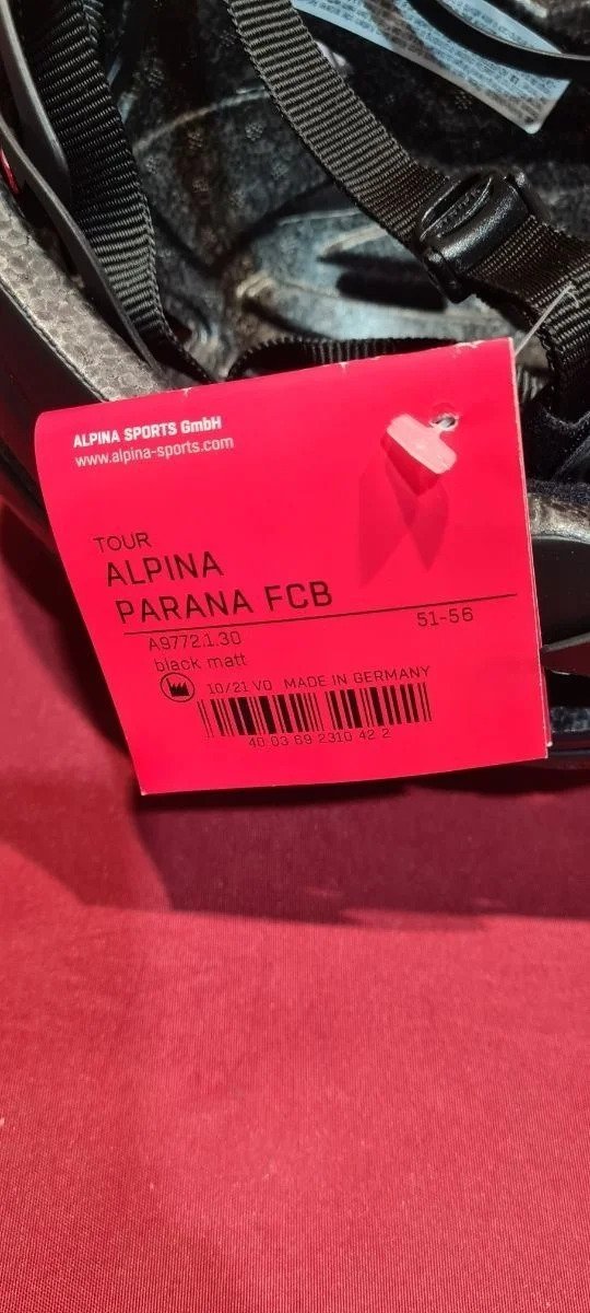 Alpina Casco Parana FCB Talla: 51 - 56 - Imagen 7