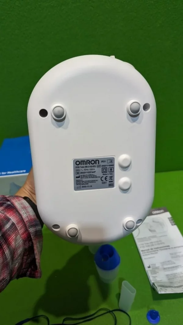 OMRON X102 Total Nebulizador para niños y adultos con lavado nasal 2 en 1 - Imagen 7