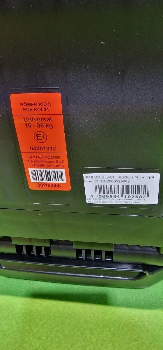 BRITAX RÖMER Silla Coche KID II BLACK SERIES Grupo 2/3 - Imagen 5