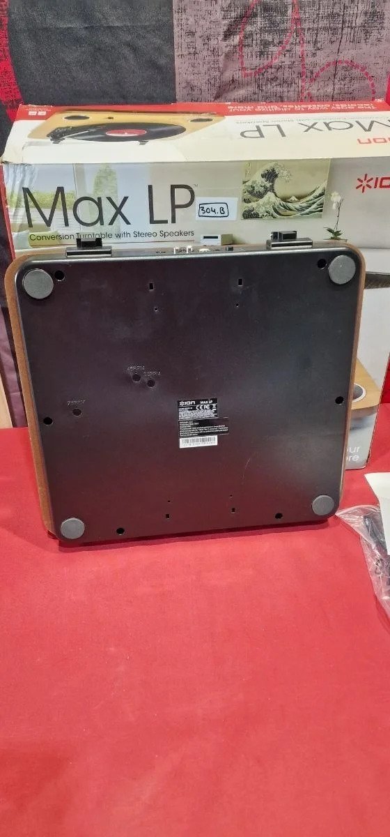 ION Audio Max LP - Tocadiscos de vinilo de 3 Velocidades - Imagen 7