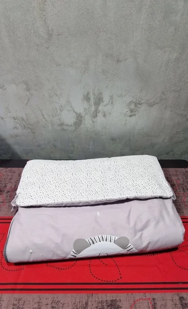 Be Funda Saco de Dormir H/E León Gris 60 x 120 cm - Imagen 6