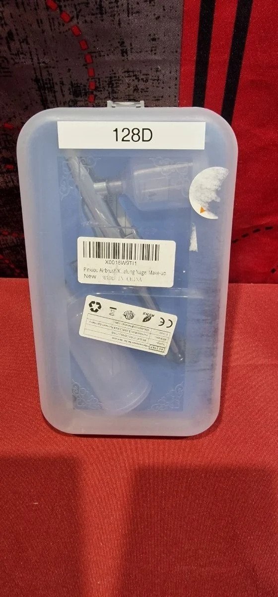 Kits de pintura con pincel de aire, con sistema de seguridad de bloqueo de gatillo - Imagen 5