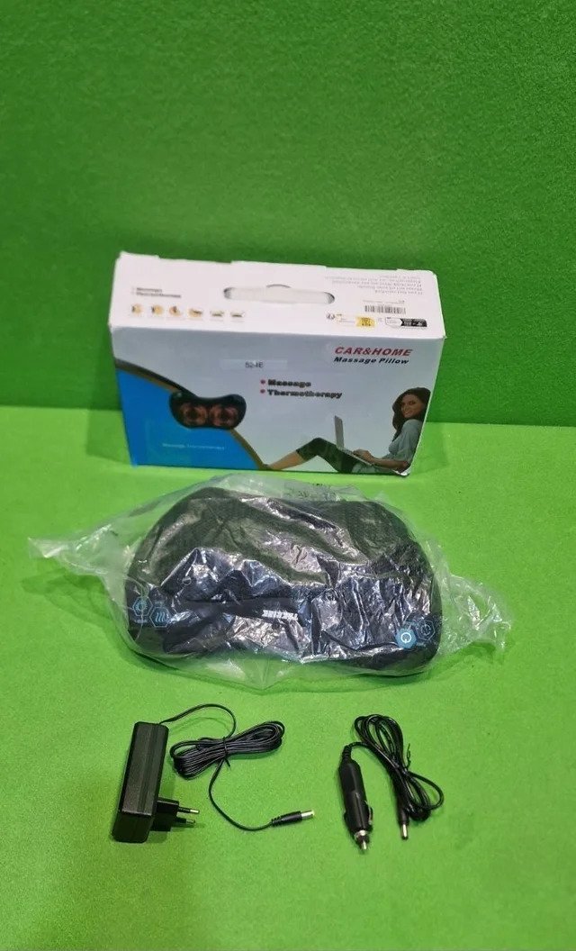 AKRINK Cojín de Masaje Eléctrico Masajeador Almohada Masajeador Shiatsu - Imagen 2