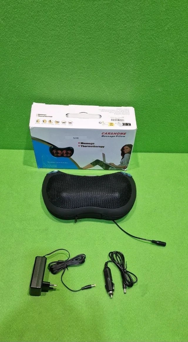 AKRINK Cojín de Masaje Eléctrico Masajeador Almohada Masajeador Shiatsu - Imagen 3