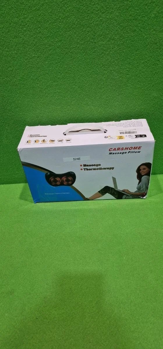 AKRINK Cojín de Masaje Eléctrico Masajeador Almohada Masajeador Shiatsu - Imagen 6