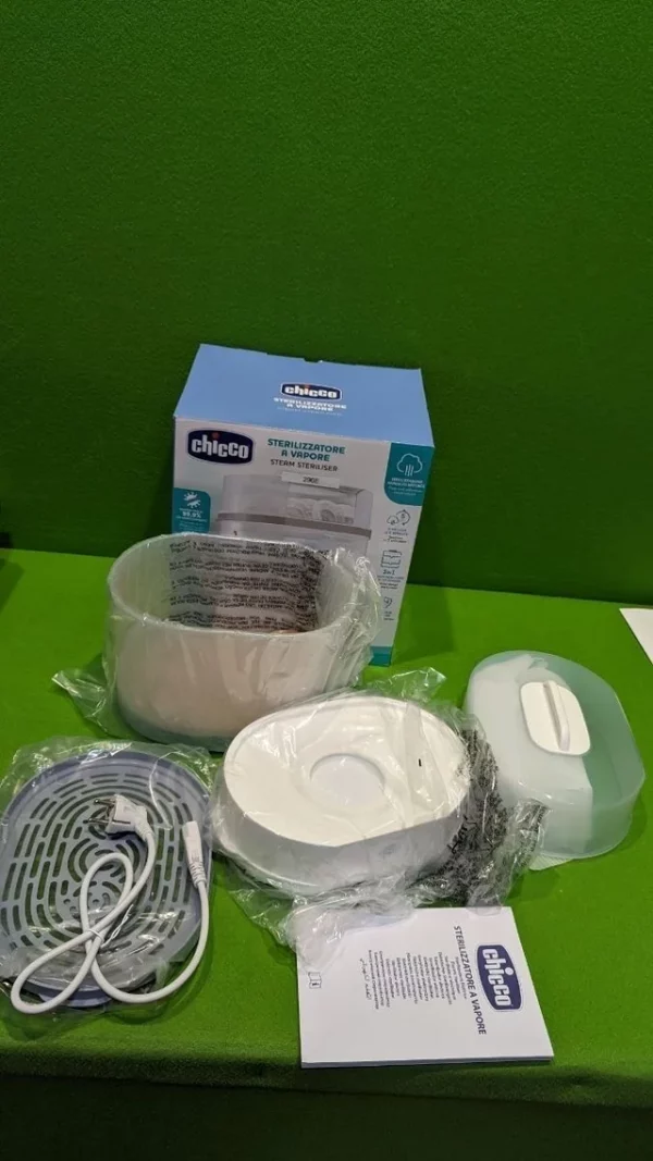 Chicco Esterilizador Eléctrico, Esterilizador de Biberones - Imagen 2