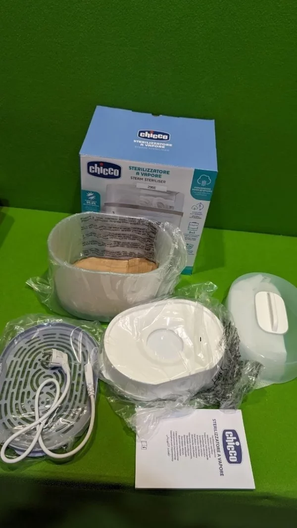 Chicco Esterilizador Eléctrico, Esterilizador de Biberones - Imagen 3