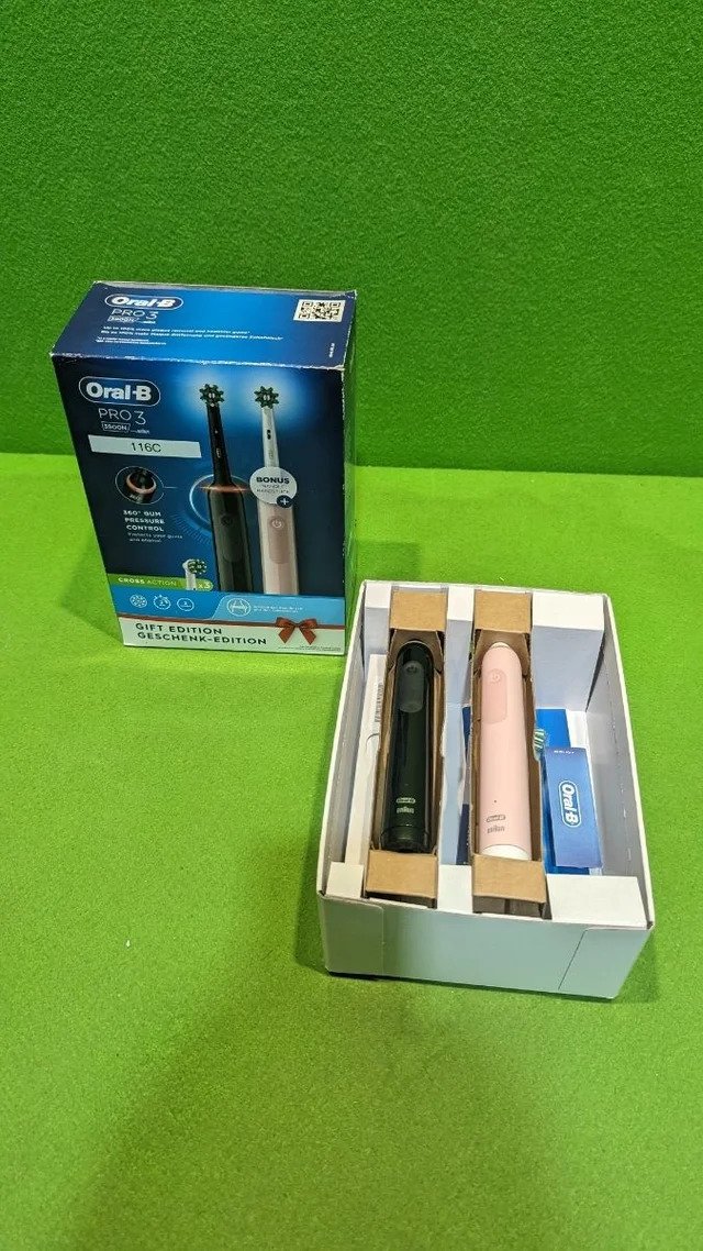 Oral-B Pro 3 3900N Cepillos de Dientes Eléctricos (Pack de 2) - Imagen 6