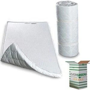 EVERGREENWEB - Colchón Enrollable Individual 80x195 cm