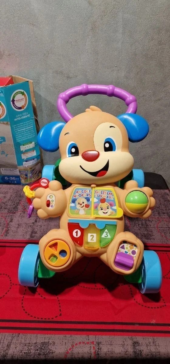 Fisher-Price Ríe y aprende Andador Perrito Primeros Pasos - Imagen 3